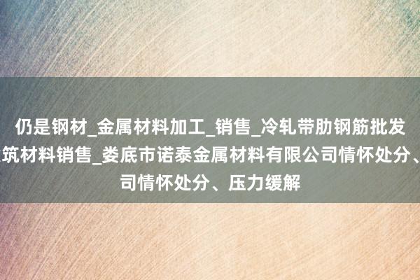 仍是钢材_金属材料加工_销售_冷轧带肋钢筋批发兼零售_建筑材料销售_娄底市诺泰金属材料有限公司情怀处分、压力缓解